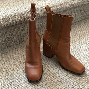 Alias Mae Women's Tan Leather Ankle Boots